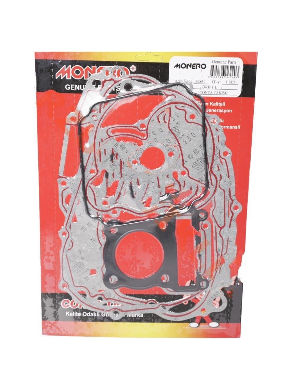 Mondial Drift L 125 Conta Takımı Monero