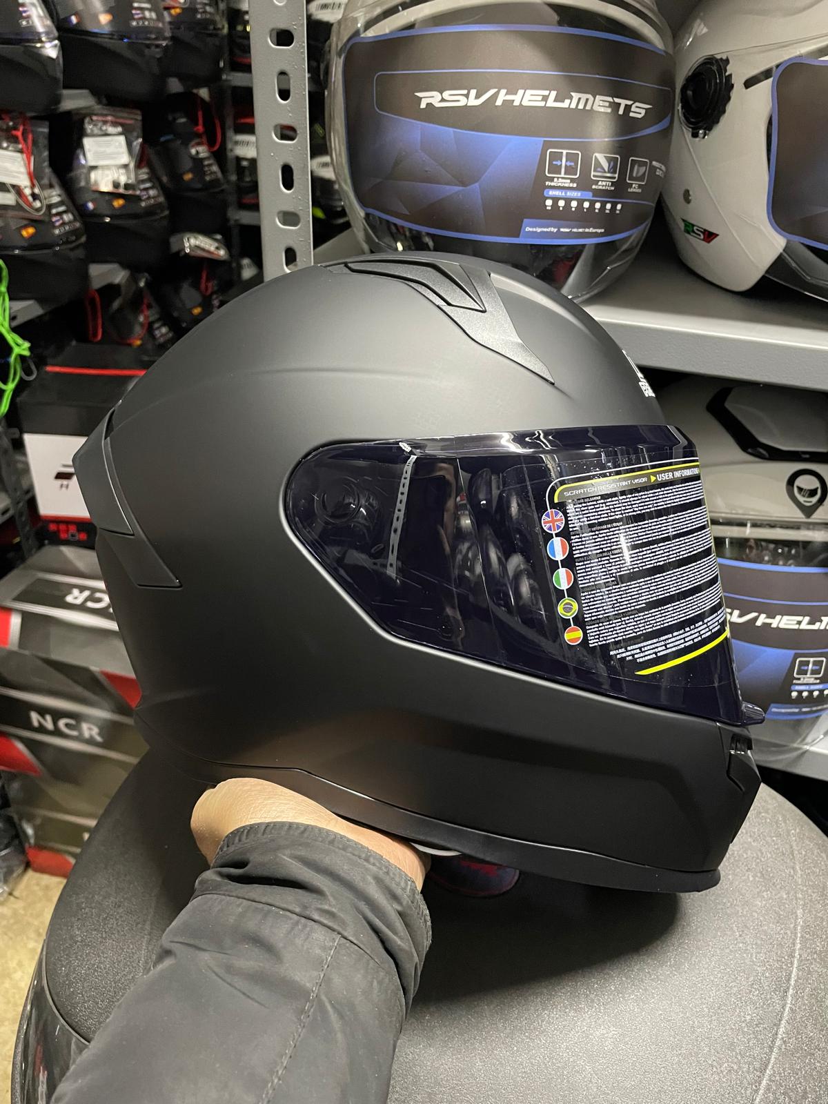 MTS 910 KASK mat siyah