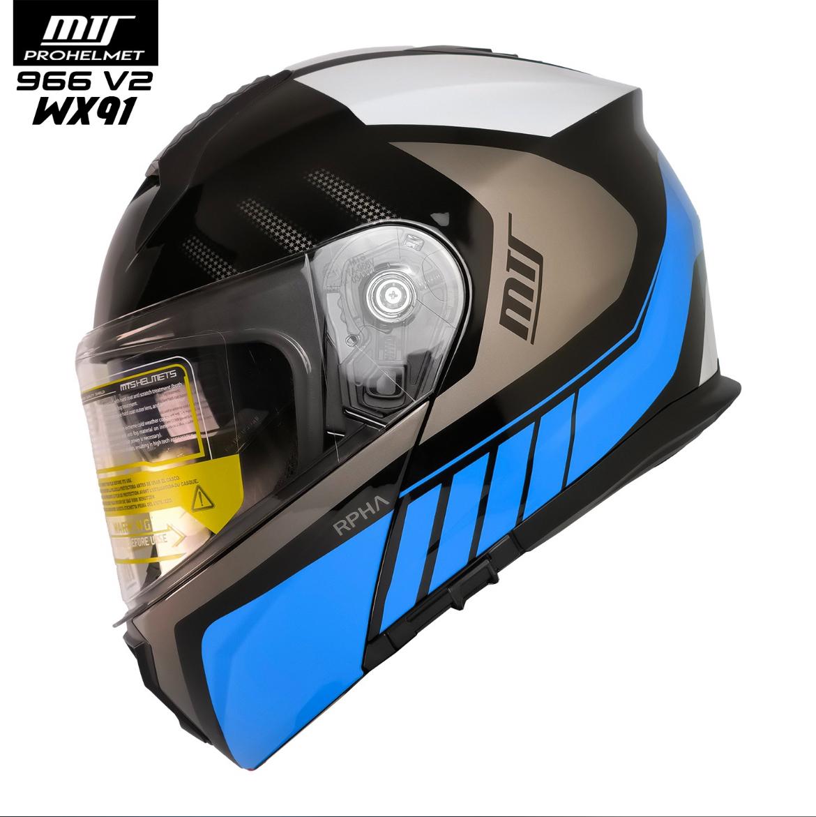 MTS Çene Açılır Kask