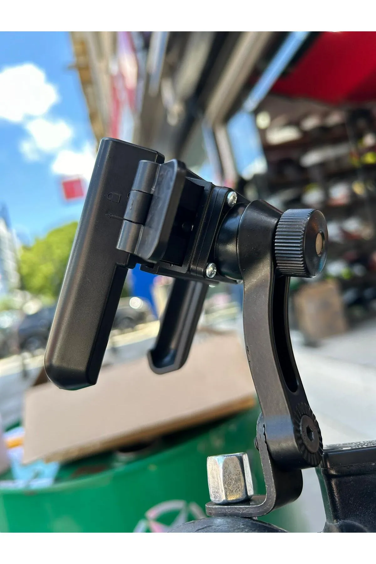 Klipsli Motosiklet Telefon Tutucu