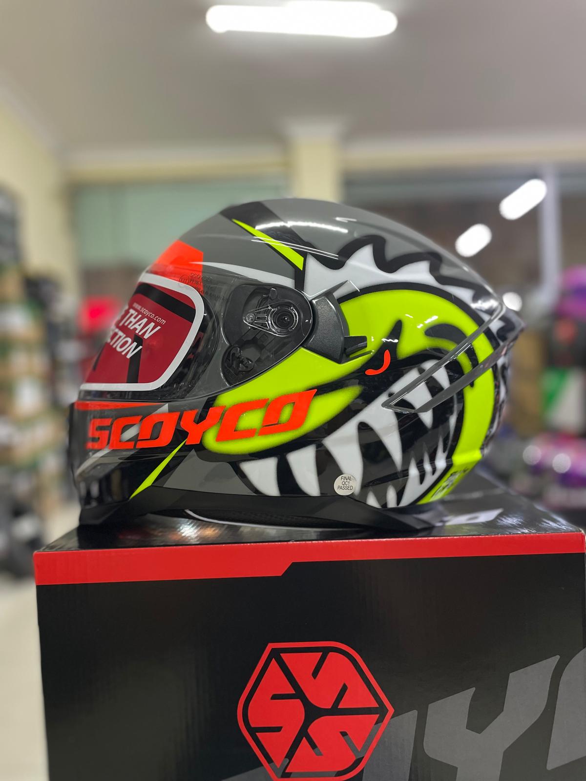 SCOYCO FF869 FULLFACE KASK shark