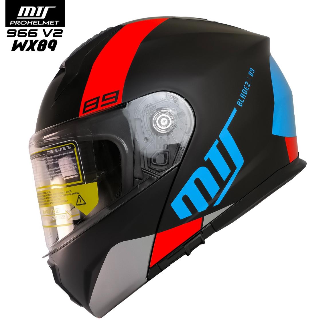 MTS Çene Açılır Kask