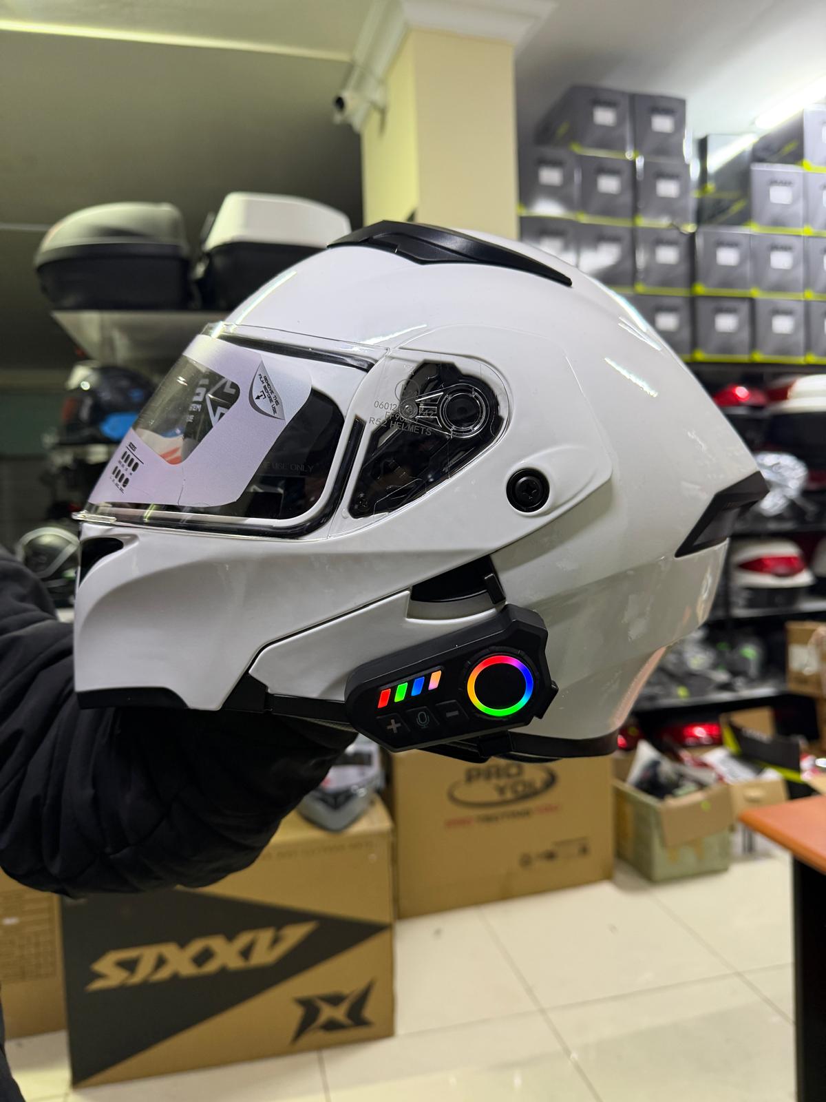 İntercomlu Kask