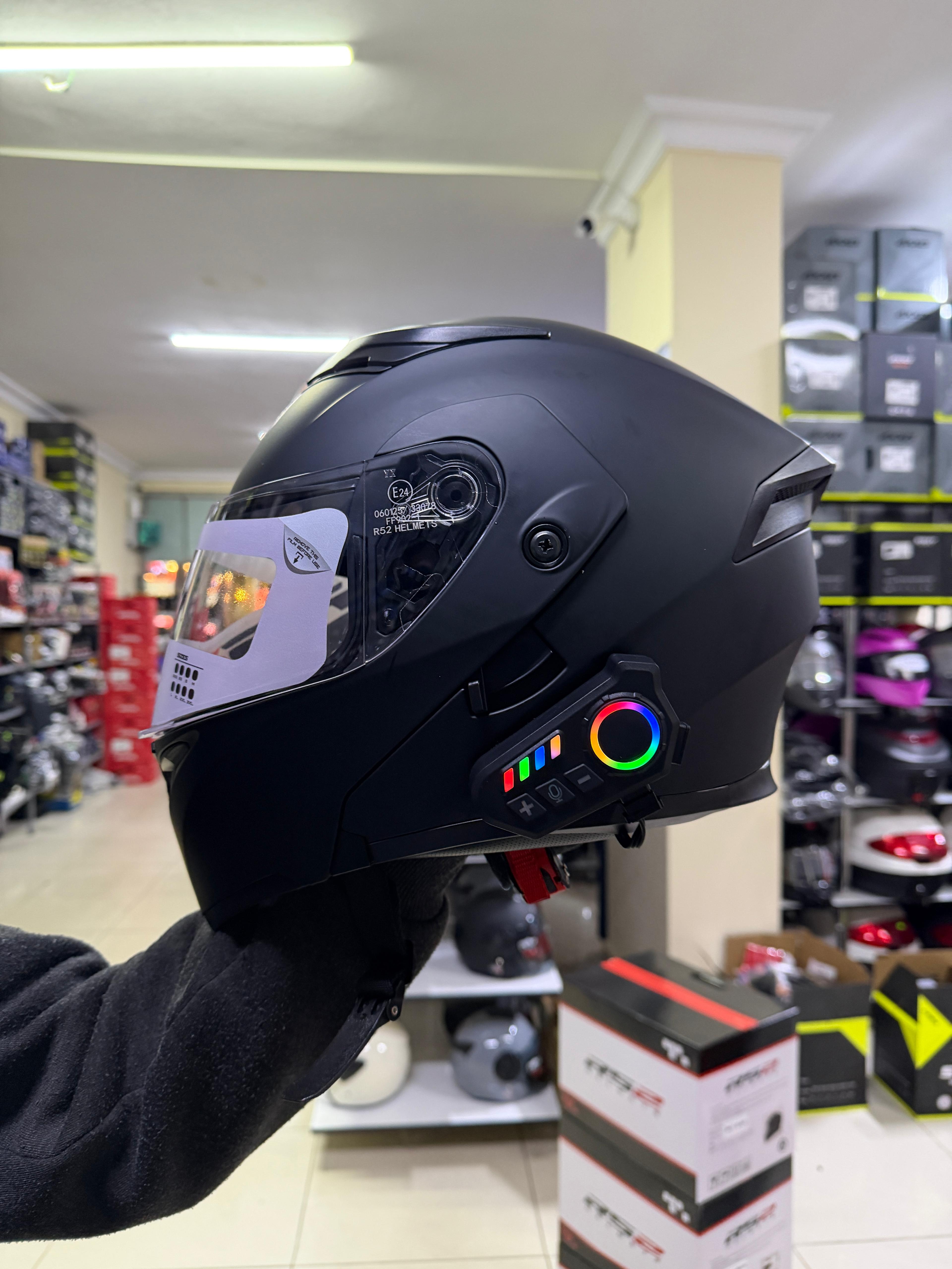 İntercomlu Kask