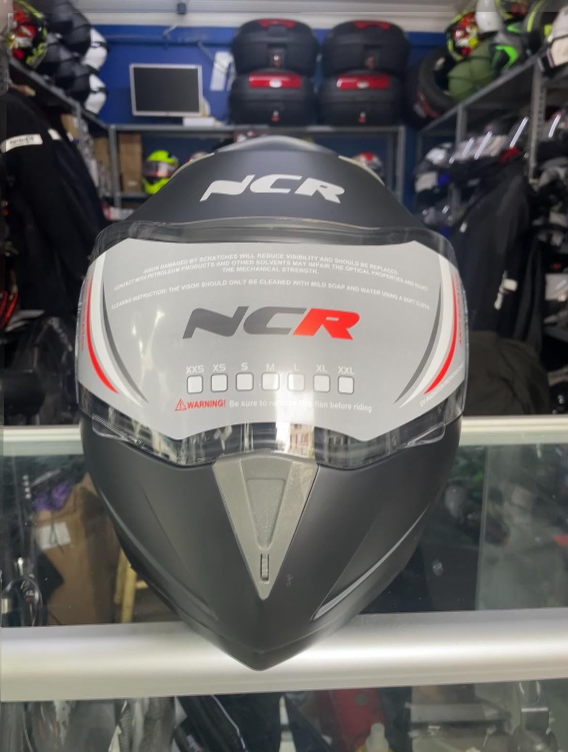 NCR ÇENE AÇILIR KASK MAT SİYAH