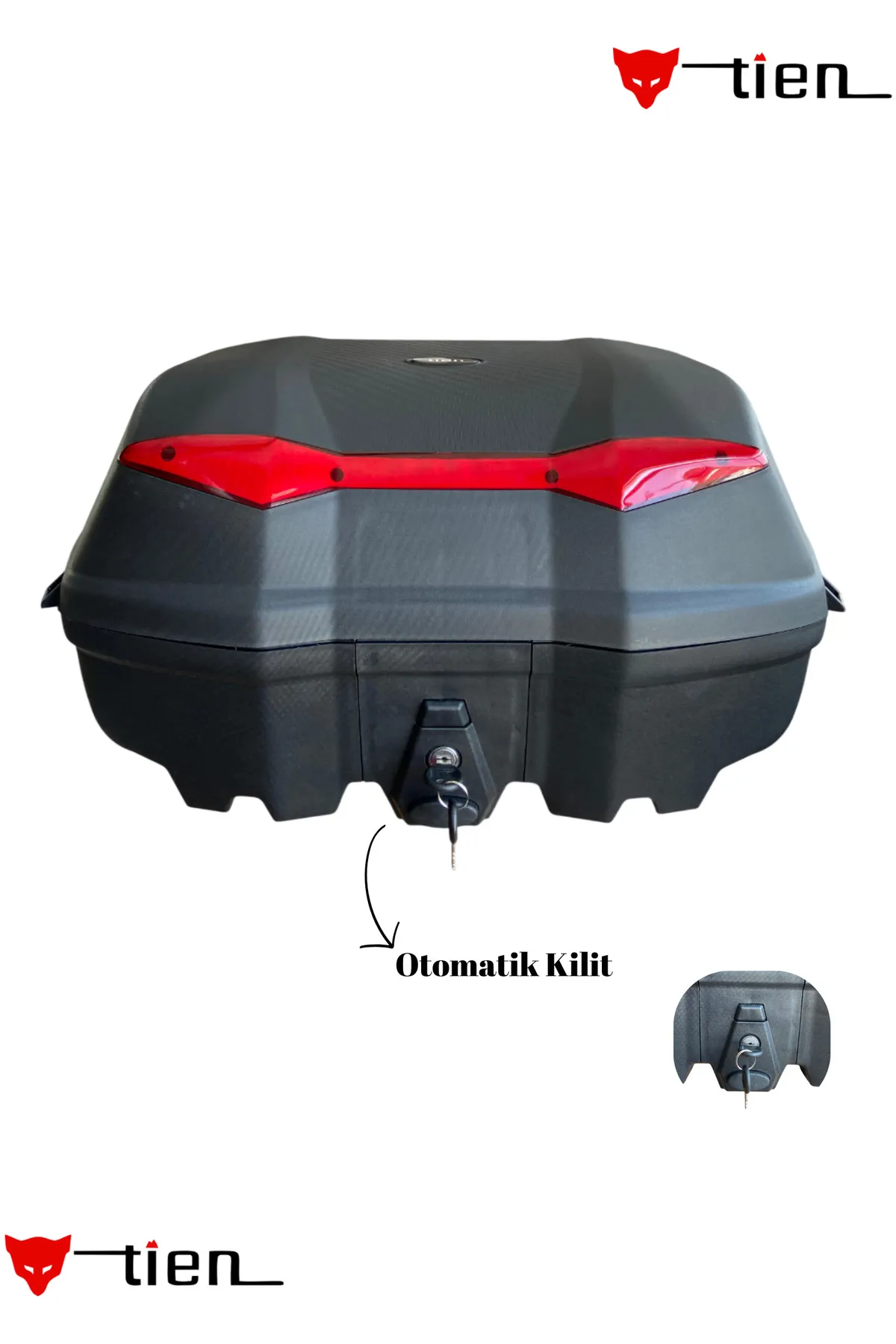 52 LT Motosiklet çantası Sırt Dayamalı