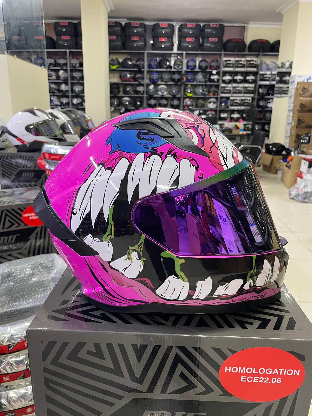 MTS 910 Pembe Kask Horus Lady