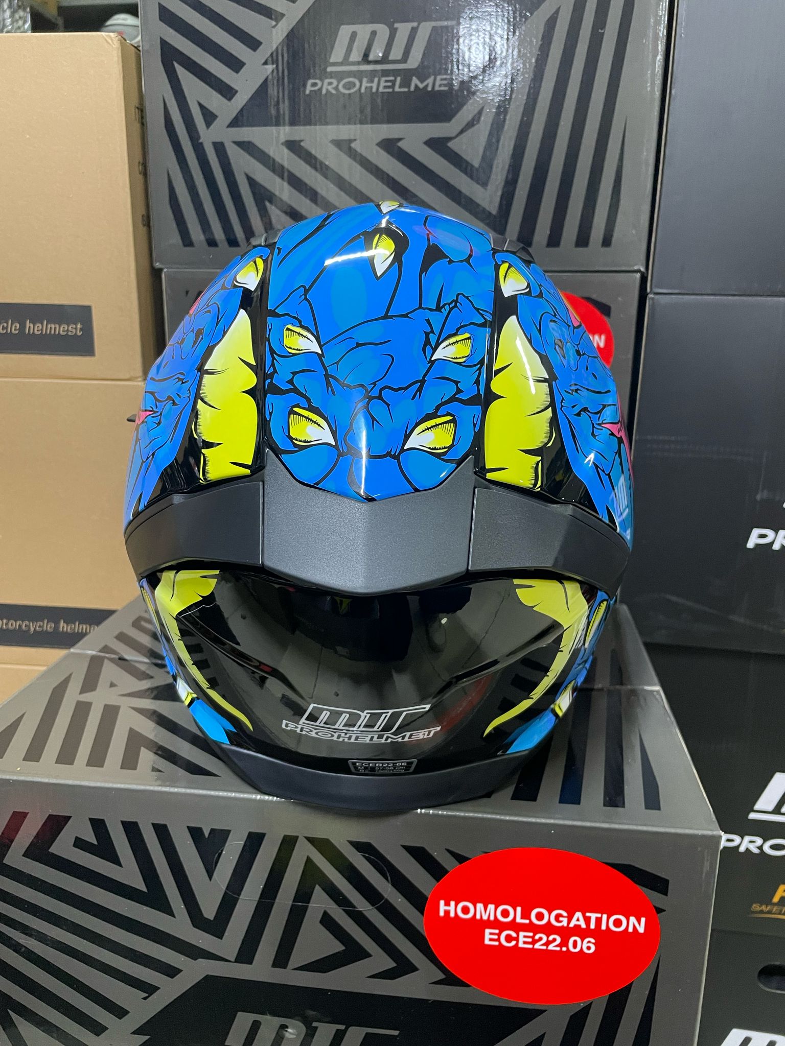 MTS 910 Kask Kraken « EMEK MOTOSİKLET İSTANBUL