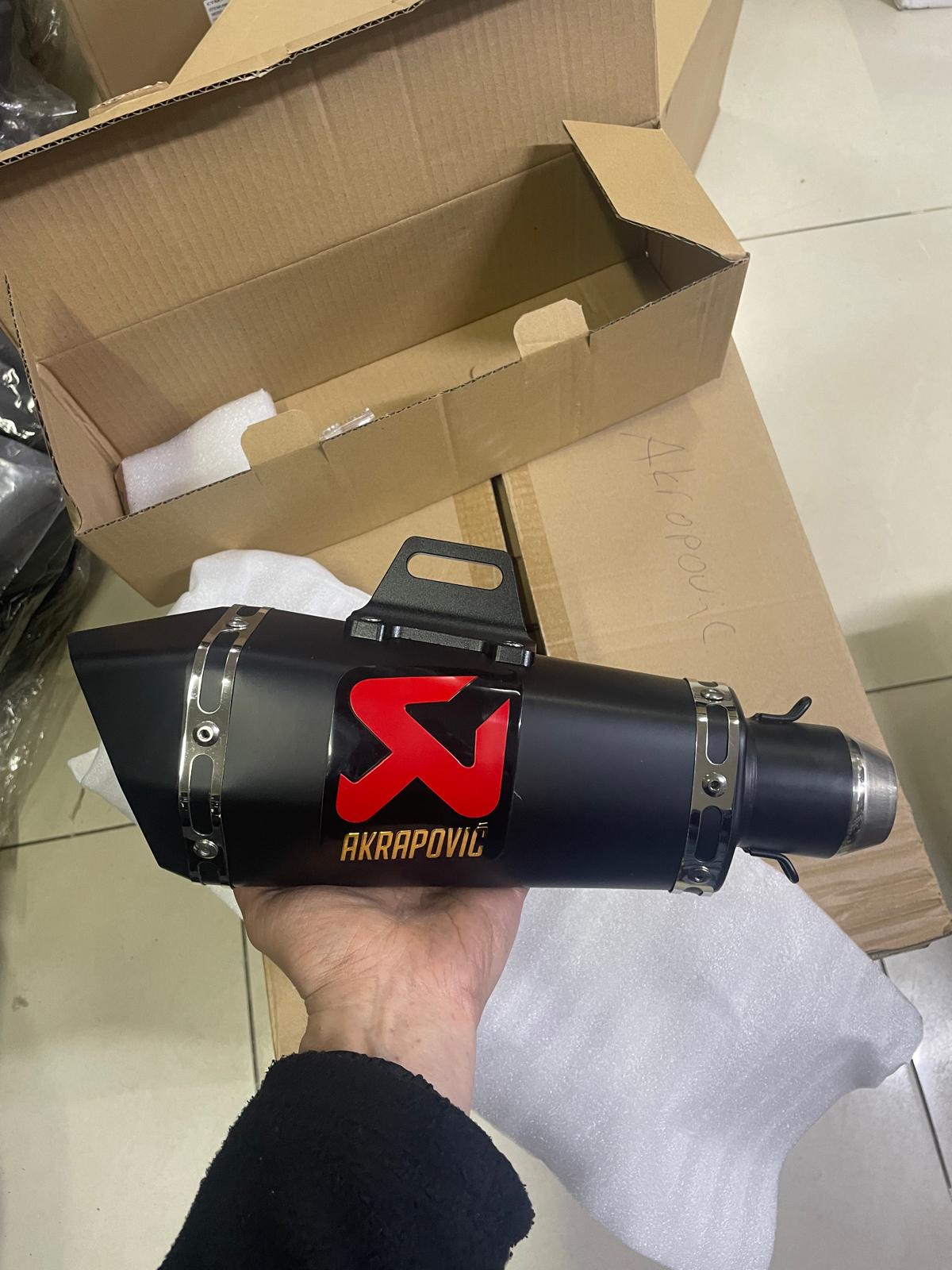 Motosıklet Akrapovıc Egzoz