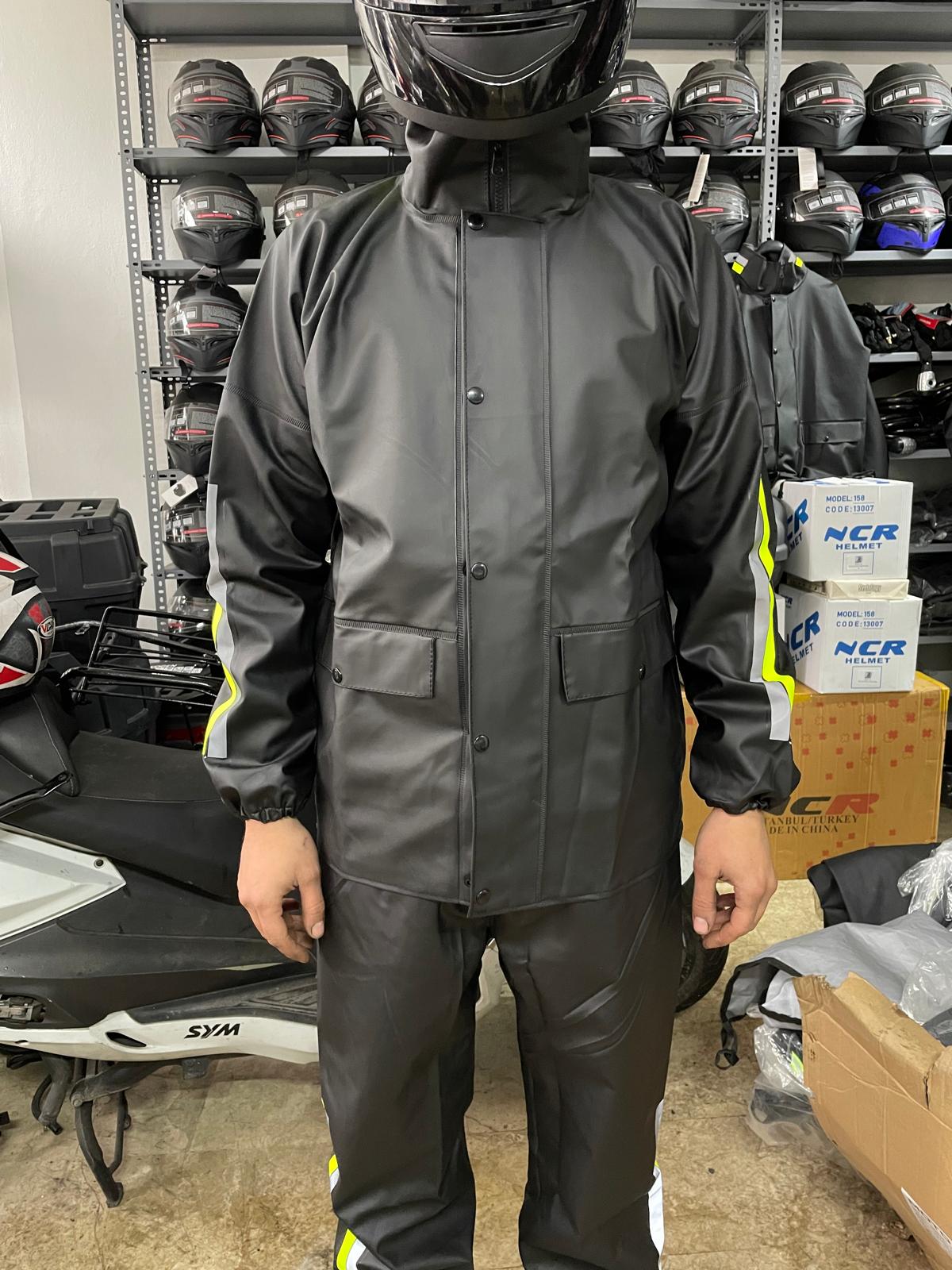 Motosiklet Yağmurluk Cepli Model