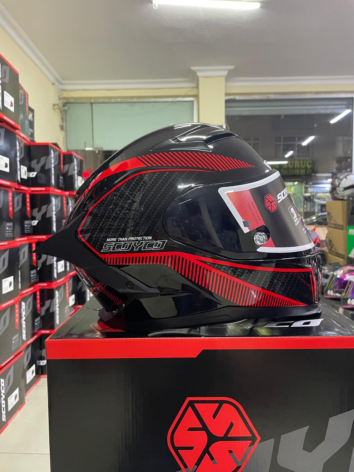 SCOYCO FF871 FULLFACE KASK fıre