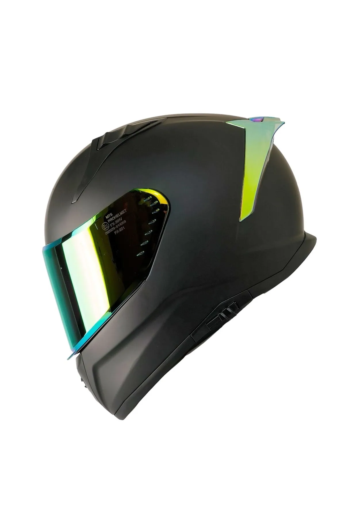 MTS 801 KASK Pro H-801 Mat BLACK Gold