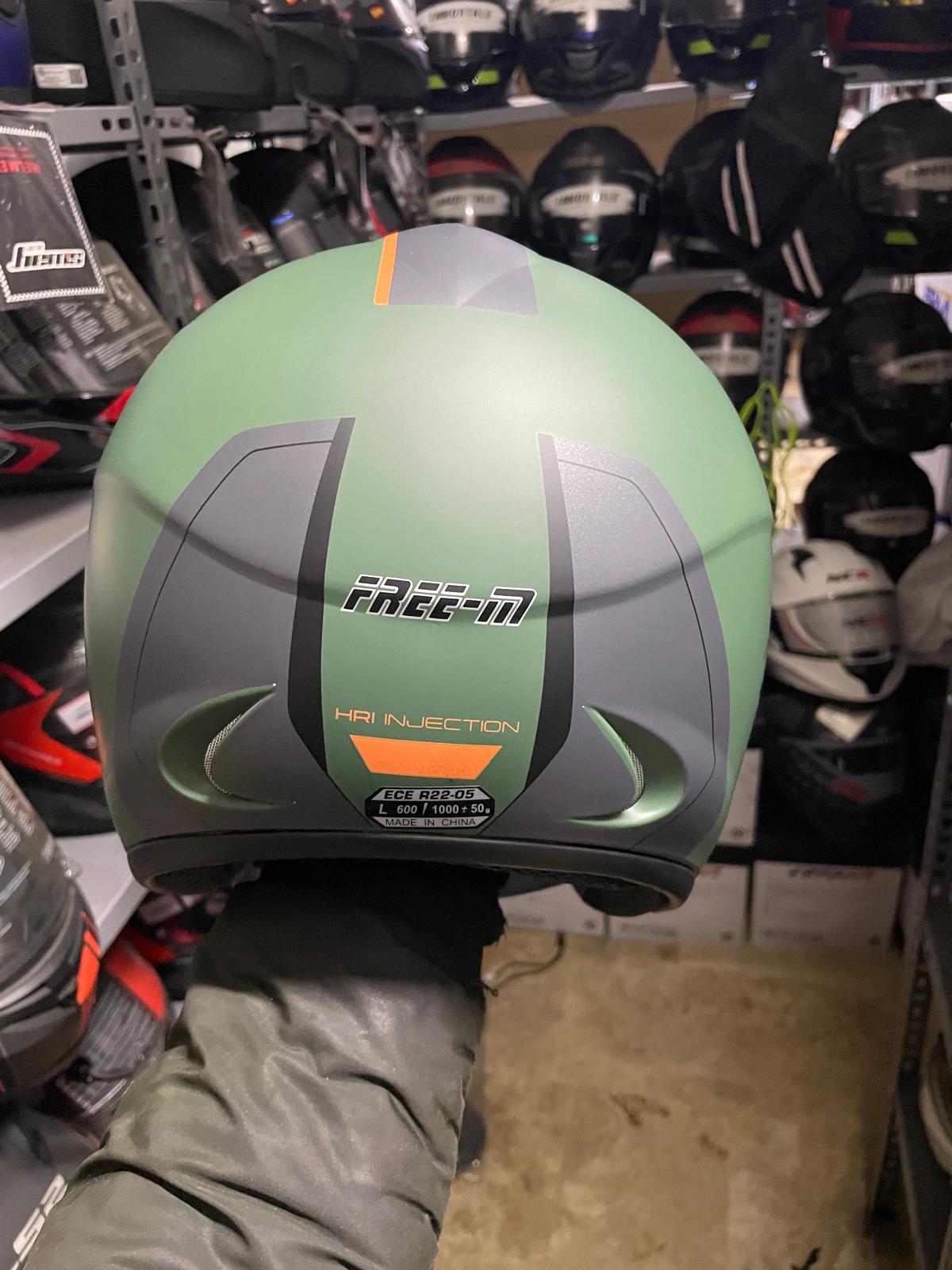 FREEM 601 YARIM KASK yeşil