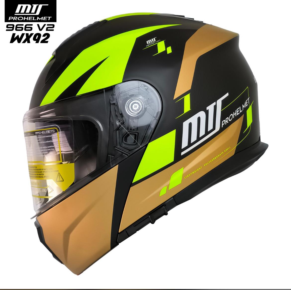 MTS Çene Açılır Kask