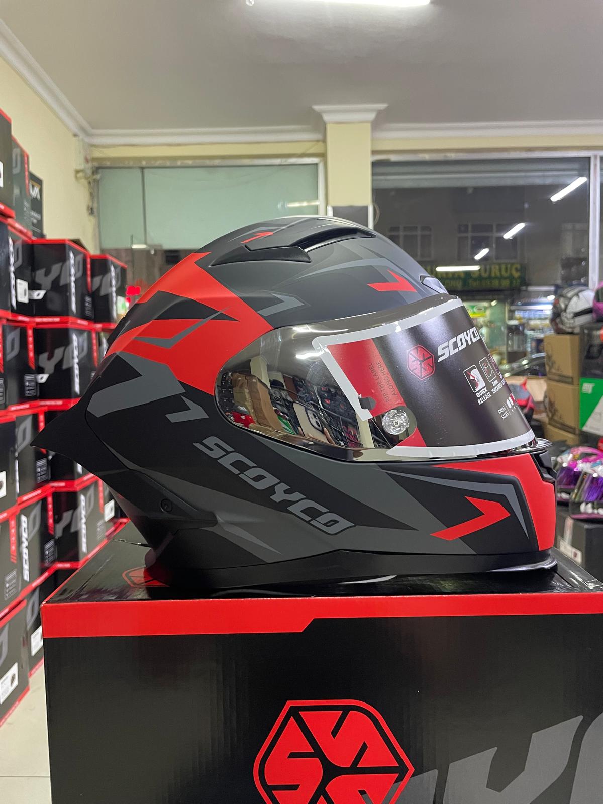 SCOYCO FF871 FULLFACE KASK debrıs
