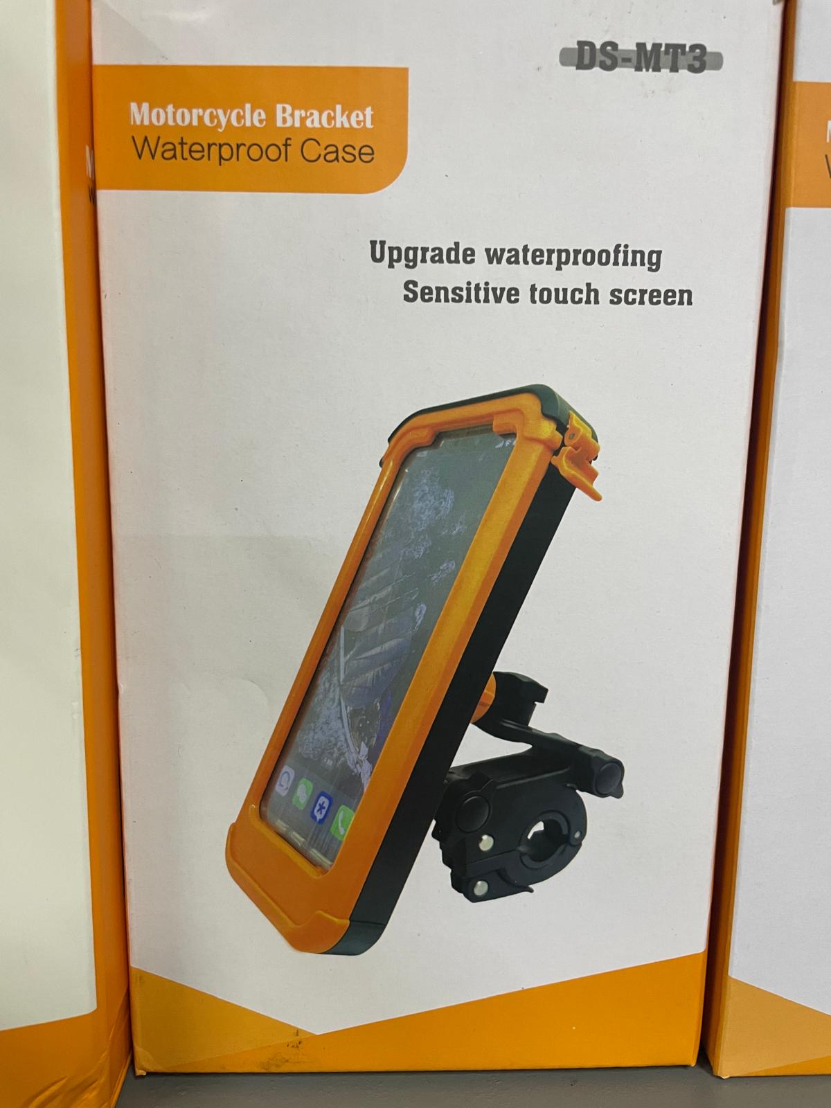 raylı gidon bağlantılı MOTOSİKLET TELEFON TUTUCU