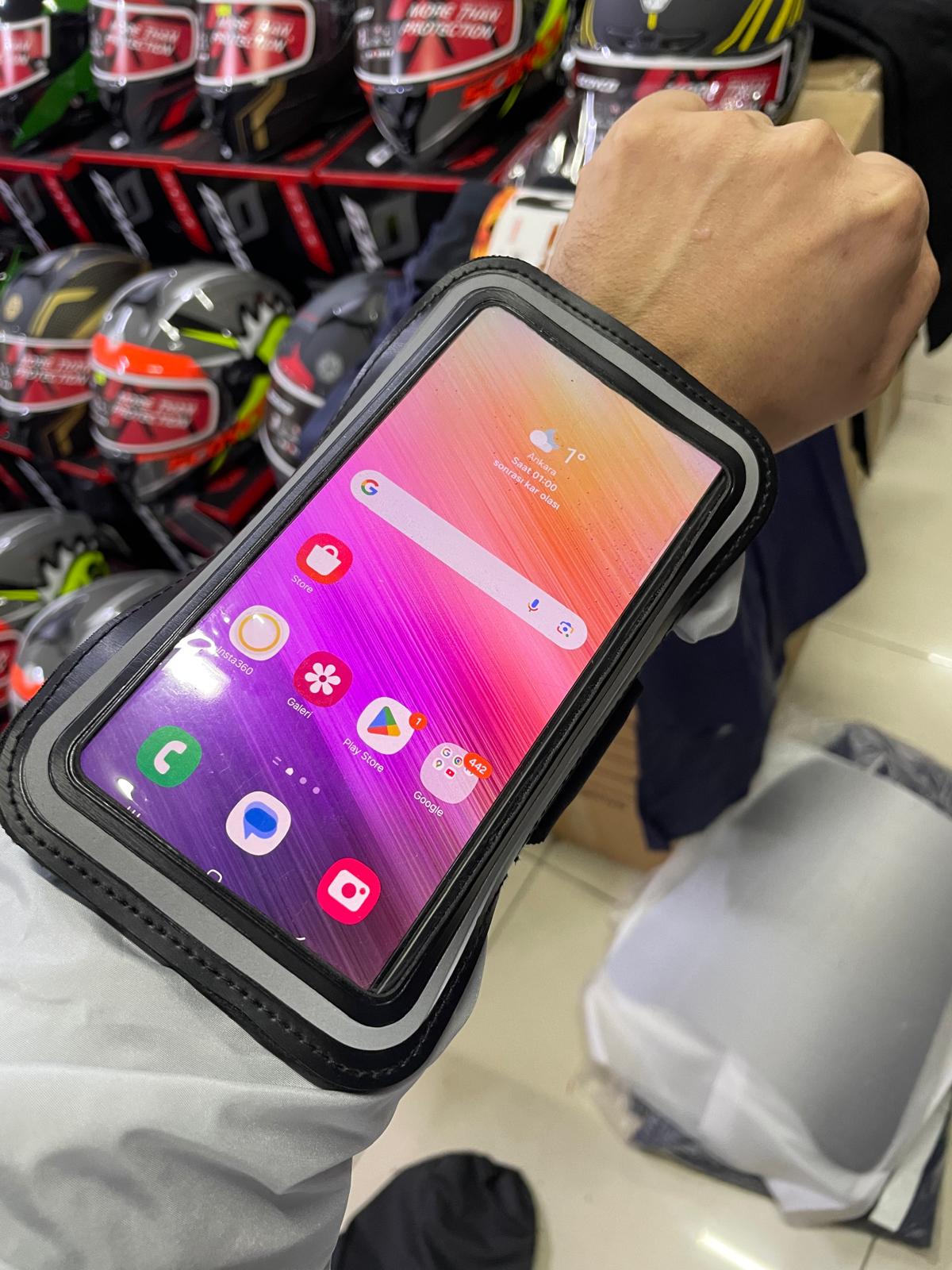 Motosiklet Kol Telefon Tutucu