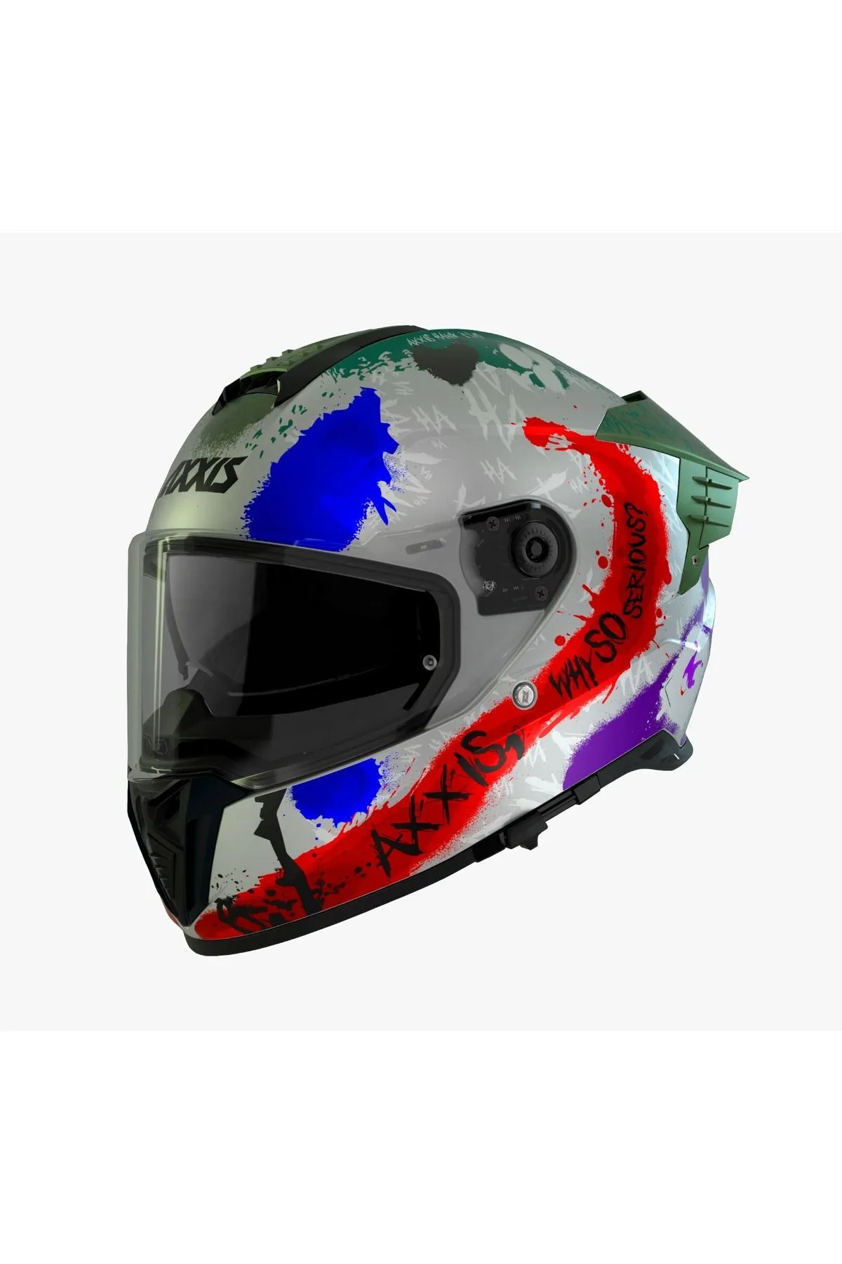 Axxis Hawk Sv Evo Sıck Joke A2 Mat Gray