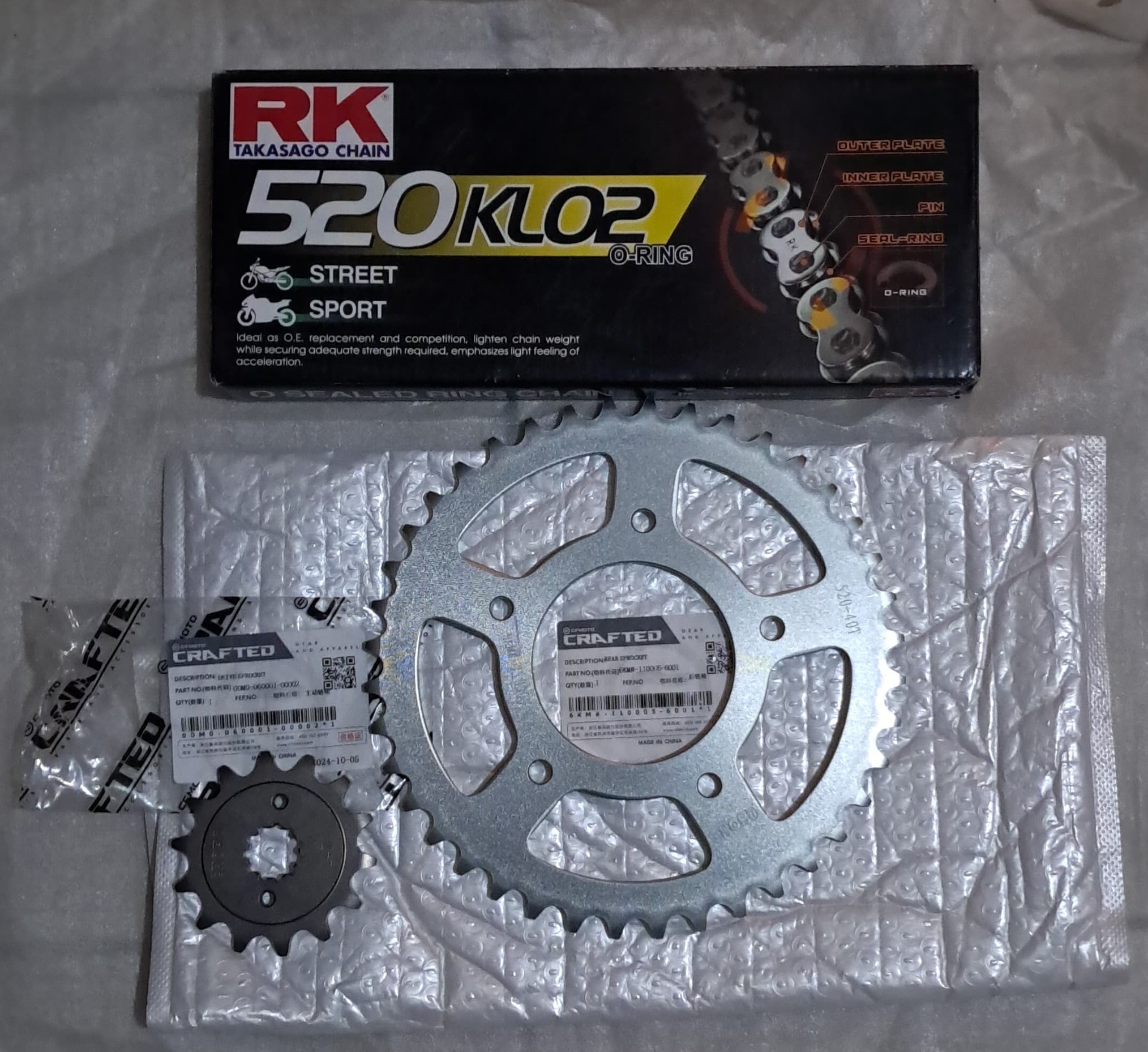Cf Moto Nk 250 Zincir Dişli Seti