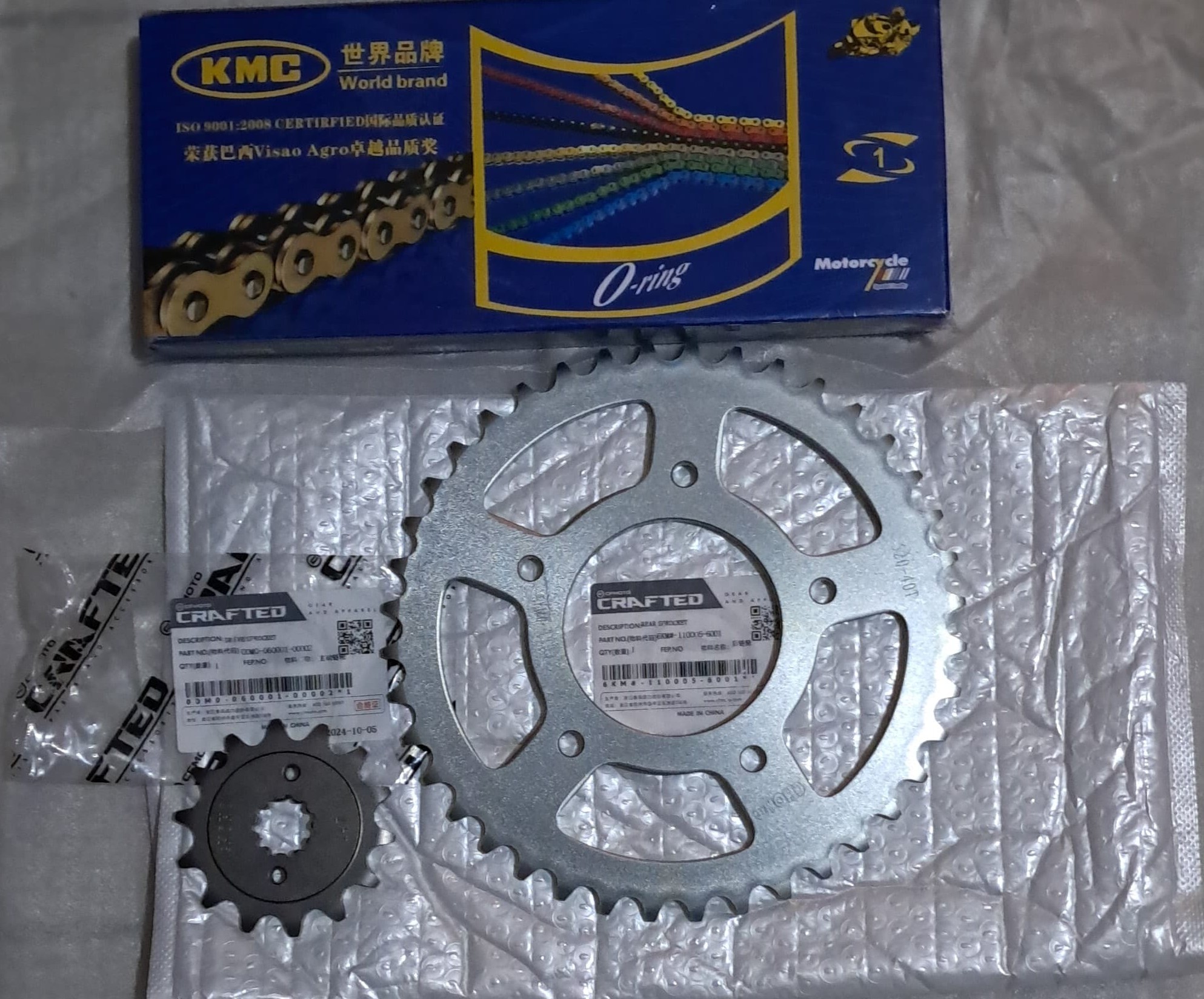 Cf moto 250 Sr Zincir Dişli Seti