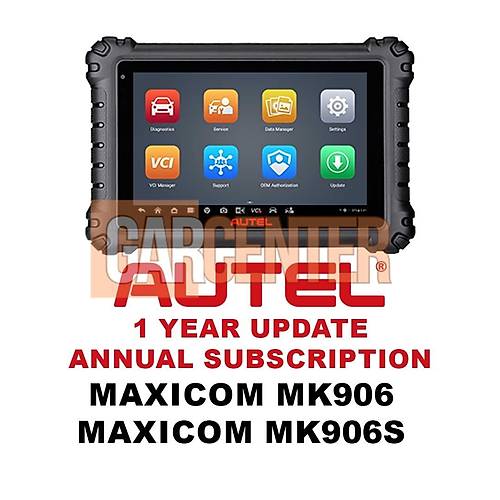 Autel MaxiCOM MK906 / MK906 1 yllk Abonelik Gncellemesi