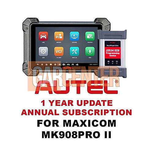 Autel - MaxiCom MK908PRO II iin 1 Yllk Gncelleme Abonelii