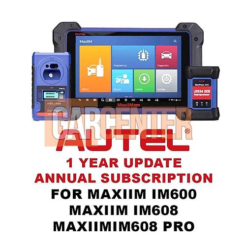 MaxiIM IM600 & IM608 & IM608 Pro iin Autel 1 Yllk Gncelleme Abonelii