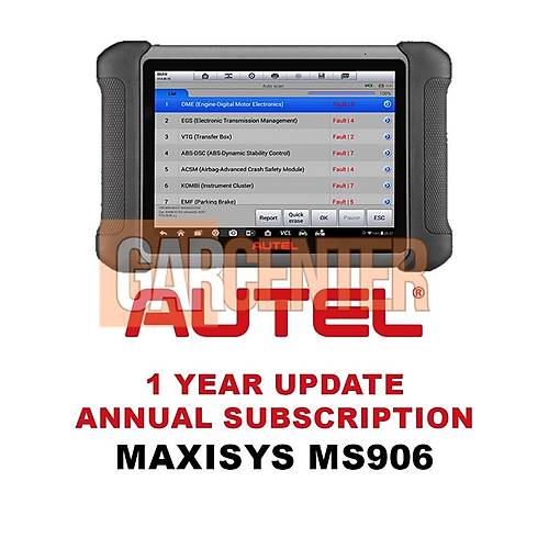 Autel MaxiSYS MS906 1 Yllk Gncelleme Abonelii