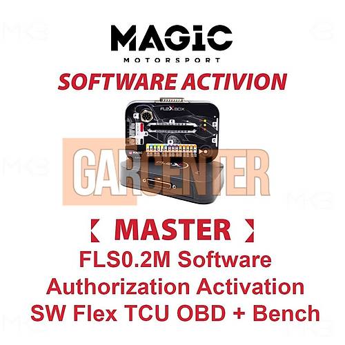 MAGIC FLS0.2M Yazlm Yetkilendirme Etkinletirme SW Flex TCU OBD + Bench Master