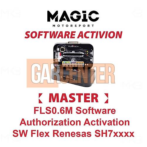 MAGIC FLS0.6M Yazlm Yetkilendirme Etkinletirme Yazlm Flex Renesas SH7xxxx Master