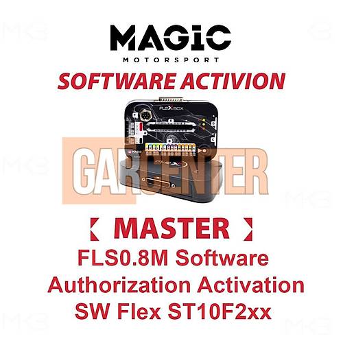 MAGIC FLS0.8M Yazlm Yetkilendirme Etkinletirme SW Flex ST10F2xx Master