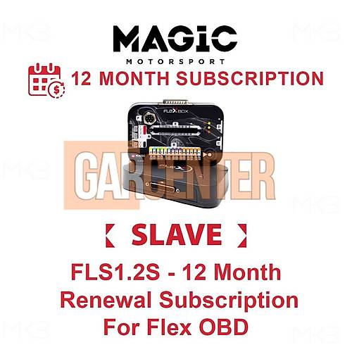 MAGIC FLS1.2S - Flex OBD Slave iin 12 Aylk Yenileme Abonelii