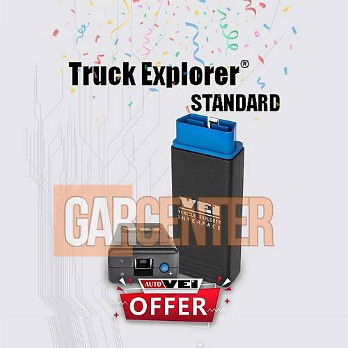 AutoVEI Truck Explorer Cihaz Kiti Standard ( 2023 Gncellemesi )