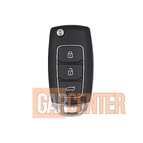 Xhorse Flip Uzaktan Anahtar Teli Evrensel 3 Dme Hyundai Tipi XKHY05EN