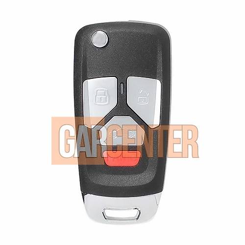 Xhorse VVDI VVDI2 Kablosuz evirmeli Uzaktan Anahtar 3+1 Dme Audi Style XNAU02EN