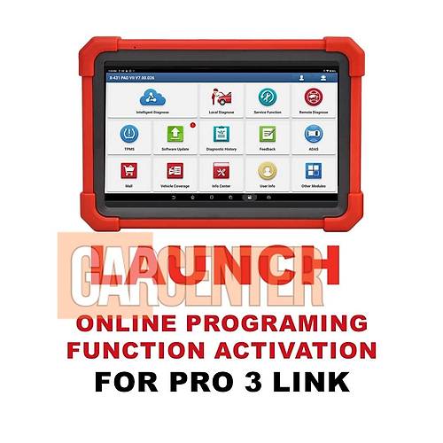 Balatma - PRO 3 LINK in evrimii Programlama Fonksiyonunun Etkinletirilmesi