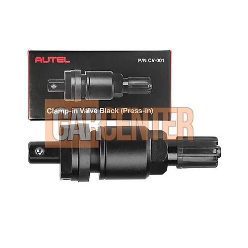 Autel CV-001 MX 1-Sensrl Pres-IN Evrensel TPMS Sensrleri iin Siyah Metal Presleme Valf Gvdesi