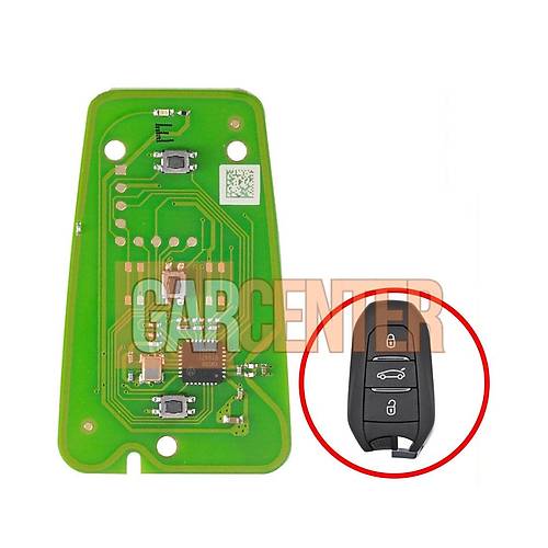 Xhorse XZPG00EN Peugeot Citroen DS e zel zel PCB Uzaktan Anahtar 3 Buton