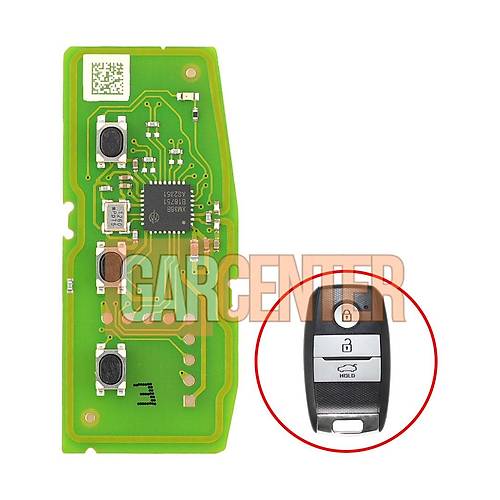 Xhorse XZKA83EN Hyundai & Kia Modellerine zel Akll PCB Kart 3 Buton