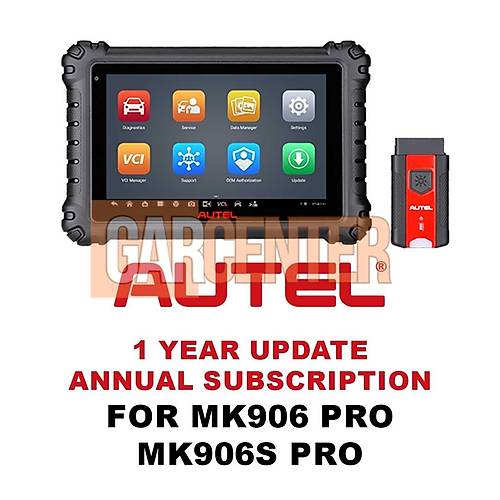 Autel MaxiCOM MK906 Pro / MK906S PRO 1 Yllk Abonelik Gncellemesi