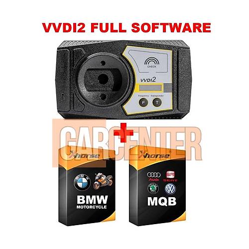 Xhorse VVDI2 Anahtar Programlama Obd Cihaz Arac Tam VVDI 2 Yazlm Paketi (BMW Motosiklet ve MQB Lisans Aktivasyonu ile)
