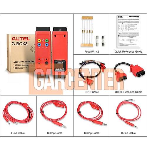 Autel G-Box 3 Mercedes Benz in Tm Anahtar Kayp