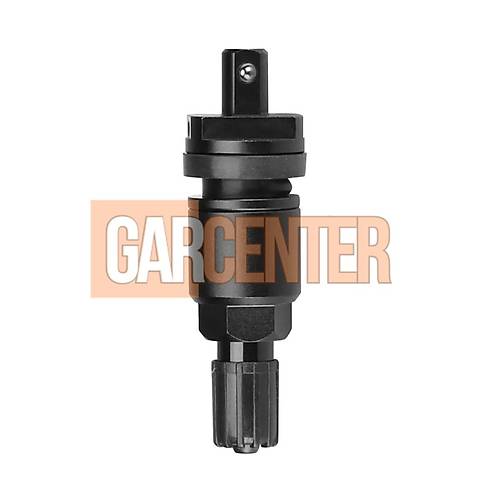 Autel CV-001 MX 1-Sensrl Pres-IN Evrensel TPMS Sensrleri iin Siyah Metal Presleme Valf Gvdesi