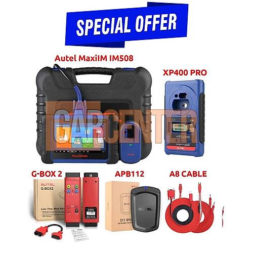 Autel MaxiIM IM508 Anahtar Programc Arac Cihaz ve XP400 Pro Programc + cretsiz Hediye Otofix Akll Anahtar Saati