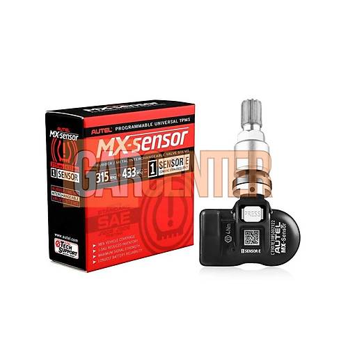 Autel MX-Sensor E TPMS Programlanabilir 2 si 1 Arada 315-433MHz Metal Lastik Basnc Sensrleri