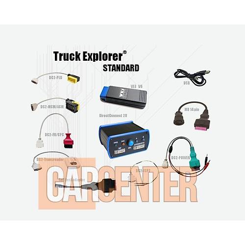AutoVEI Truck Explorer Cihaz Kiti Standard ( 2023 Gncellemesi )
