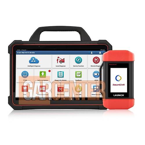 X-431 PAD 7 (VII) LINK leri Teknoloji Amiral Gemisi Tehis Aracn ve cretsiz X-PROG 3 Gelimi mmobilizer ve Anahtar Programlama Modl Hediyesini Balatn