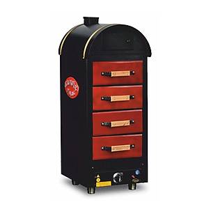 Pimak 4 �ekmeceli Kumpir F�r�n�, Gaz/lpg MO79-4G