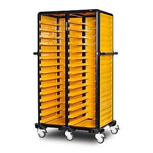 Gastrolley �kili Gastronorm K�vet Ta��ma Arabas�, 58 Rafl� 2 Yan� Kapal�, G.GN.150.D.3