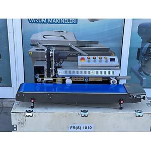 Lavion FRBS 1010 Konvey�rl� Otomatik Yatay Po�et A�z� Kapatma Makinesi Tarih Kodlamal�